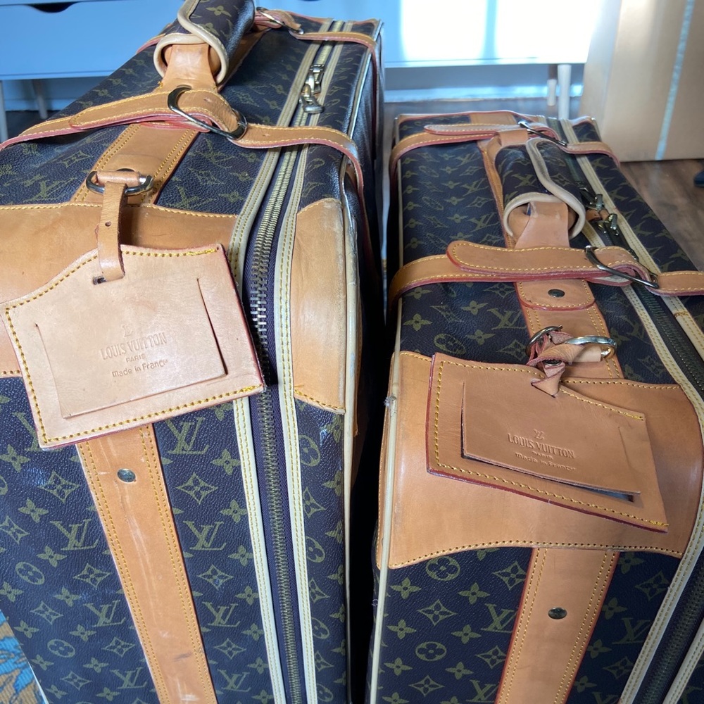 Vintage Louis Vuitton luggage set - Picture 2 of 13